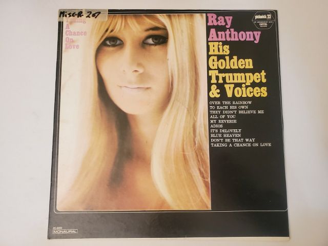 Ray Anthony His Golden Trumpet & Voices vinyl record