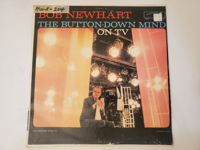Bob Newhart The Button-Down Mind on TV vinyl record