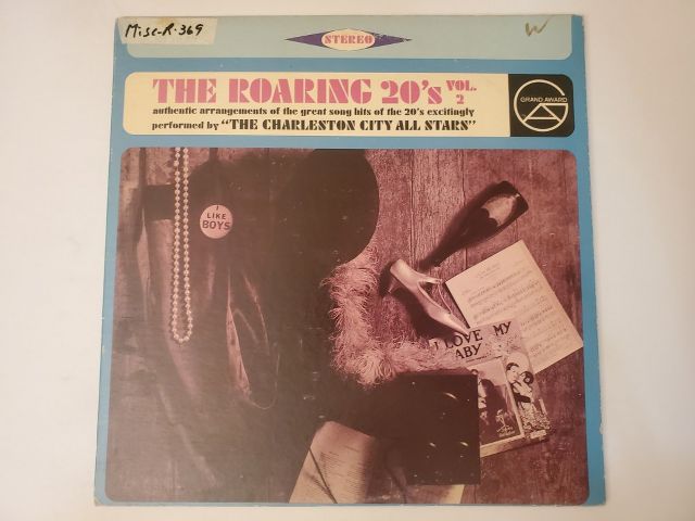 The Charleston City All Stars The Roaring 20's Vol. 2 vinyl record
