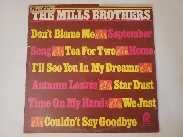 The Mills Brothers Don't Blame Me vinyl record