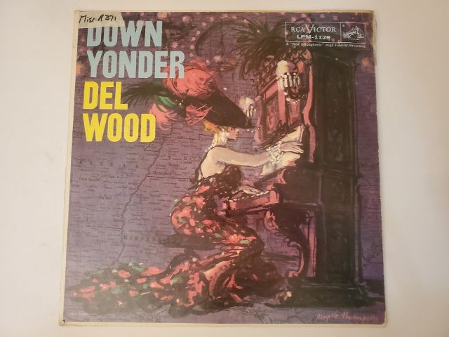 Del Wood Down Yonder vinyl record