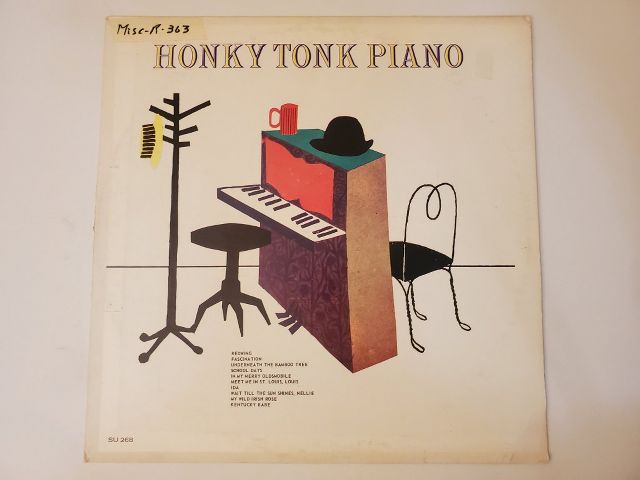 Unknown Honky Tonk Piano vinyl record