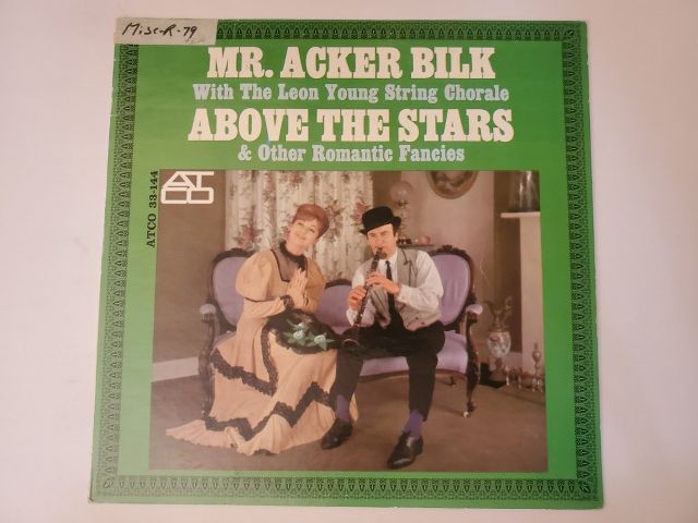 Mr Acker Bilk Above the Stars & Other Romantic Fancies vinyl record