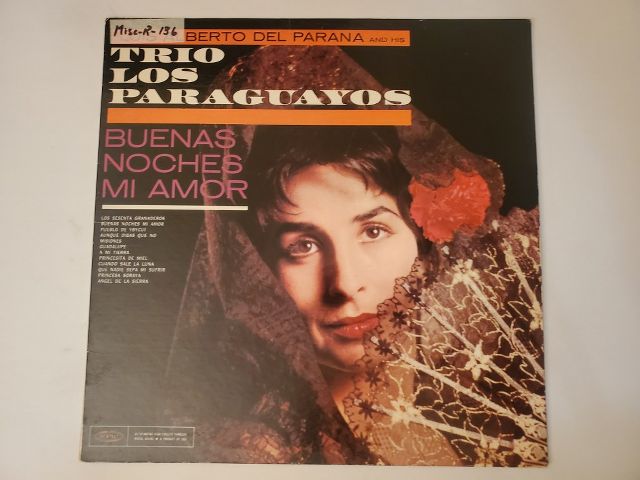 Trio Los Paraguayos Buenas Noches Mi Amor vinyl record
