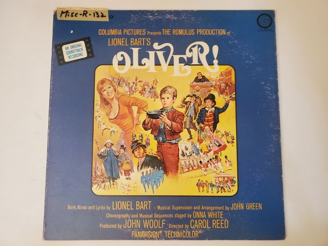 Lionel Bart Oliver! (Original Soundtrack Recording) vinyl record