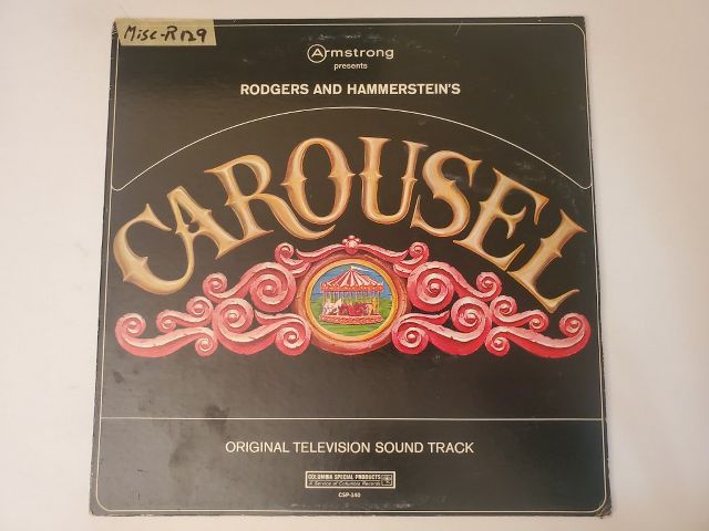 Rodgers and Hammerstein Carousel vinyl record