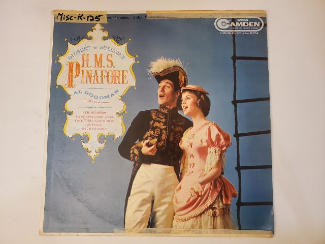 Al Goodman and His Orchestra H.M.S. Pinafore vinyl record
