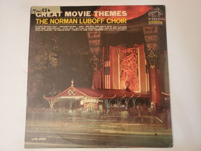 The Norman Luboff Choir Great Movie Themes vinyl record