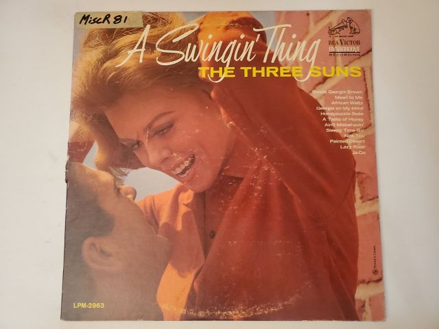The Three Suns A Swingin' Thing vinyl record