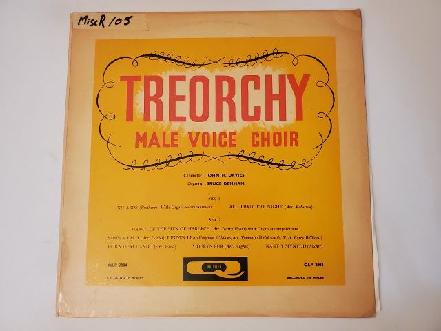 Treorchy Male Voice Choir Treorchy Male Voice Choir vinyl record