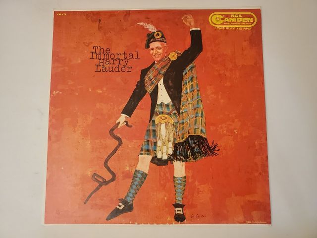 Harry Lauder The Immortal Harry Lauder vinyl record