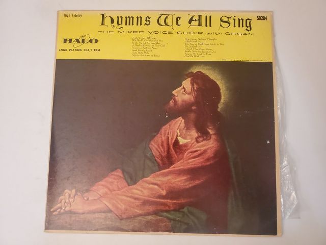 The Mixed Voice Choir with Organ Hymns We All Sing vinyl record