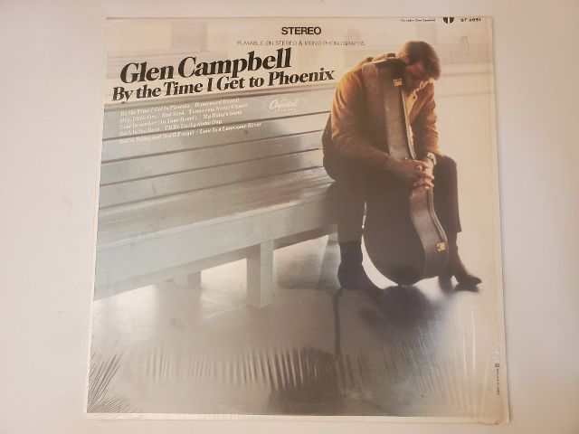 Glen Campbell By the Time I Get to Phoenix vinyl record