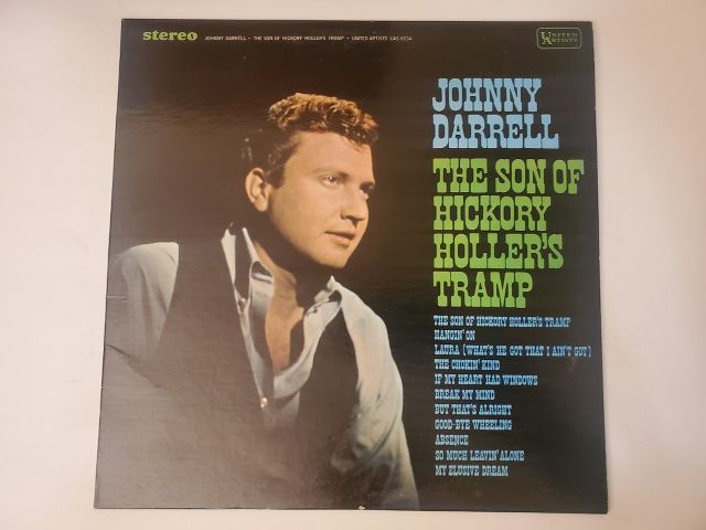 Johnny Darrell The Son of Hickory Holler's Tramp vinyl record