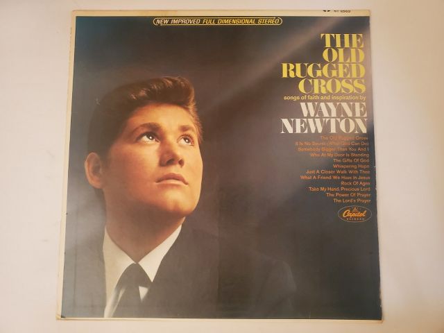 Wayne Newton The Old Rugged Cross vinyl record