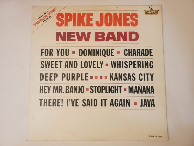 Spike Jones New Band vinyl record