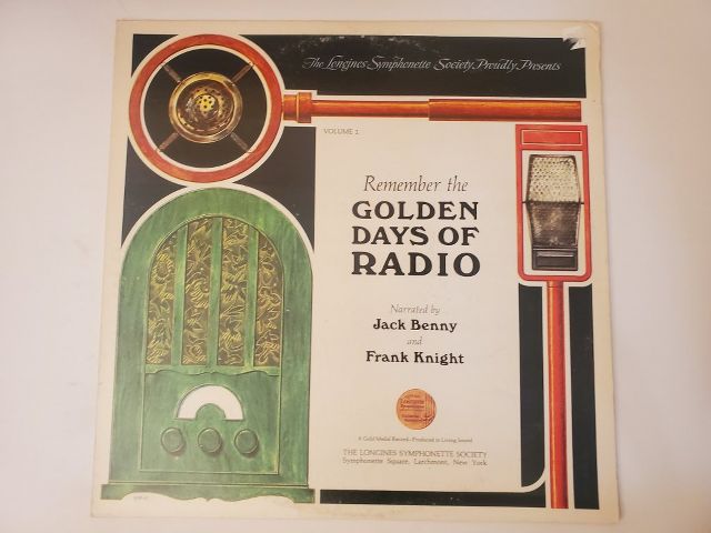 Jack Benny and Frank Knight Remember the Golden Days of Radio vinyl record