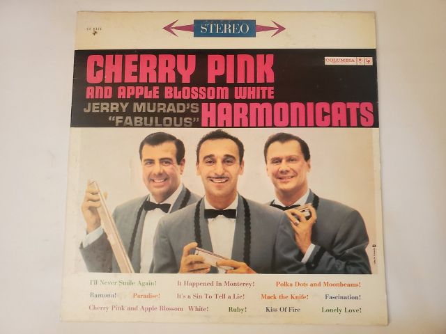 Jerry Murad's Harmonicats Cherry Pink and Apple Blossom White vinyl record