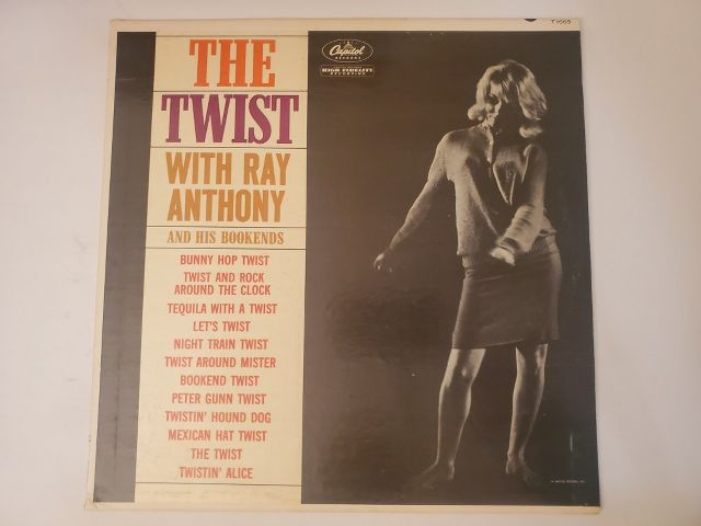 Ray Anthony & His Bookends The Twist vinyl record