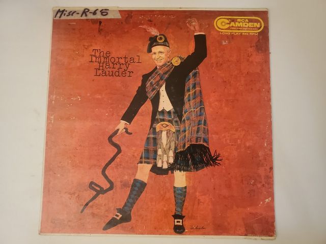 Harry Lauder The Immortal Harry Lauder vinyl record