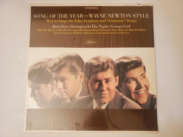 Wayne Newton Song of the Year - Wayne Newton Style vinyl record