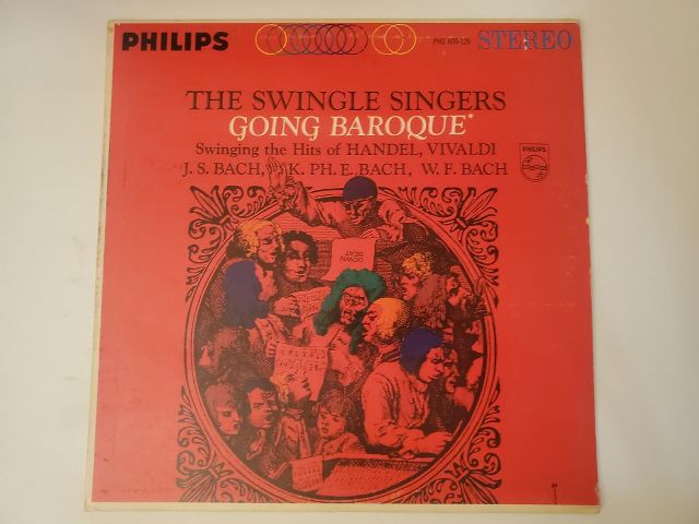 The Swingle Singers Going Baroque vinyl record
