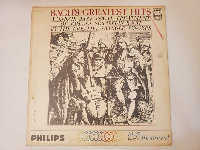 The Swingle Singers Bach's Greatest Hits vinyl record