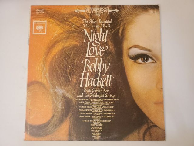 Bobby Hackett Night Love vinyl record