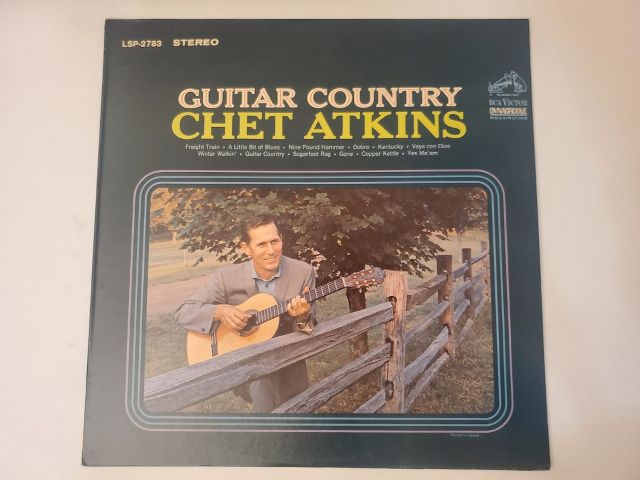 Chet Atkins Country Guitar vinyl record