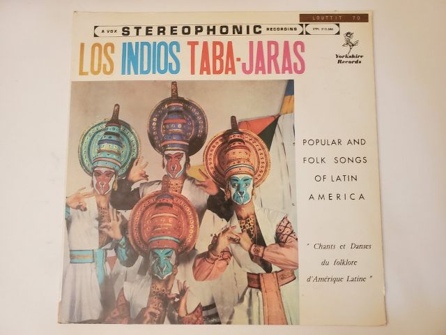 Los Indios Tabajaras Popular and Folk Songs of Latin America vinyl record