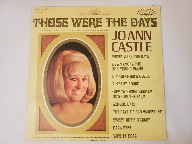 Jo Ann Castle Those Were The Days vinyl record