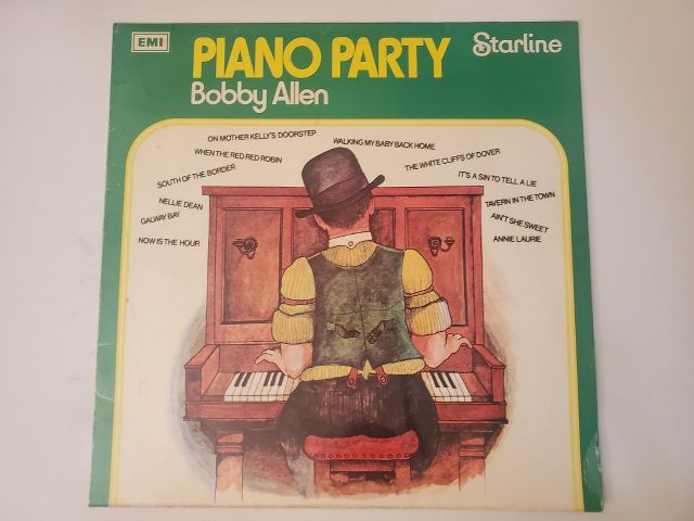Bobby Allen Piano Party vinyl record
