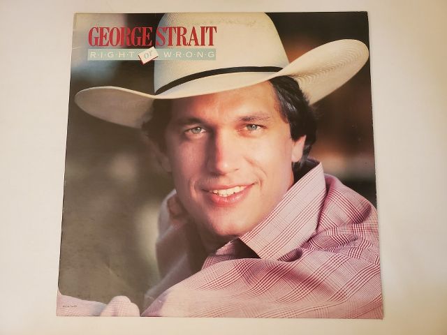 George Strait Right or Wrong vinyl record