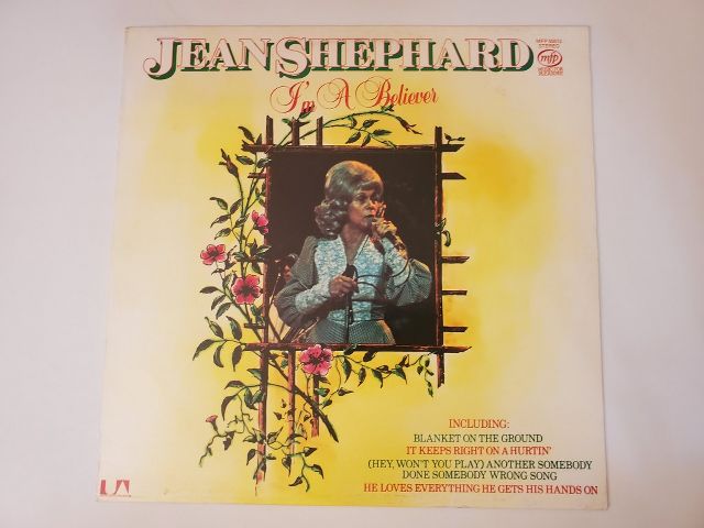 Jean Shepard I'm a Believer vinyl record
