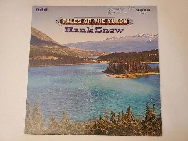 Hank Snow Tales of the Yukon vinyl record