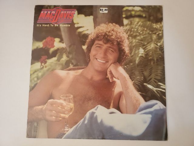 Mac Davis It's Hard To Be Humble vinyl record