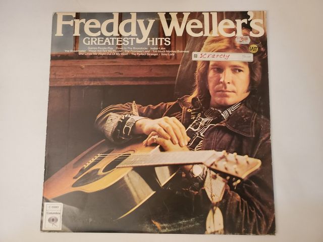 Freddy Weller Greatest Hits vinyl record