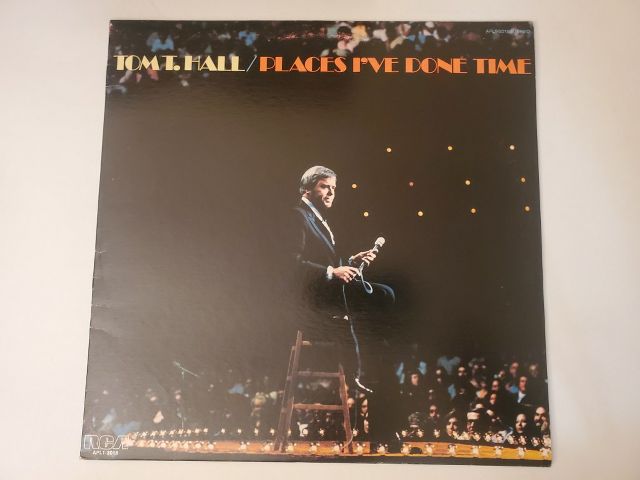 Tom T. Hall Places I've Done Time vinyl record