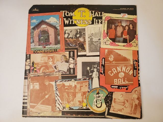 Tom T. Hall I Witness Life vinyl record