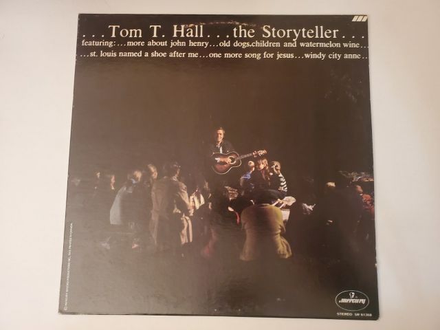 Tom T. Hall The Storyteller vinyl record