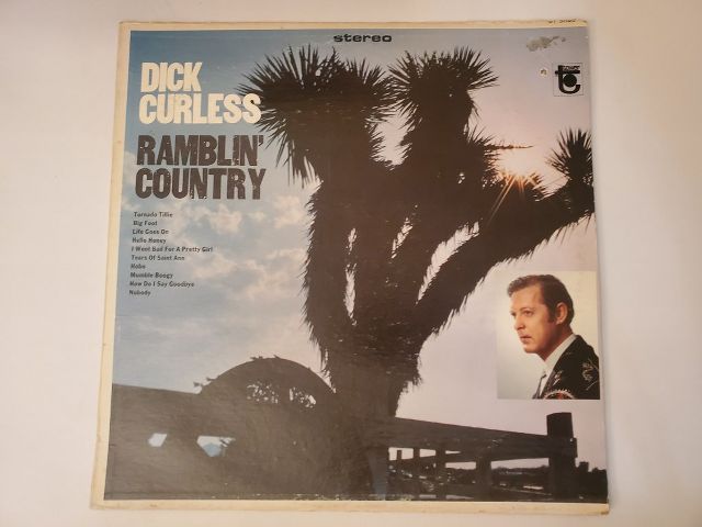 Dick Curless Ramblin' Country vinyl record