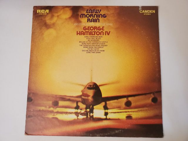 George Hamilton IV Early Morning Rain vinyl record