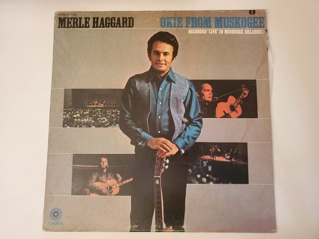 Merle Haggard Okie from Muskogee vinyl record