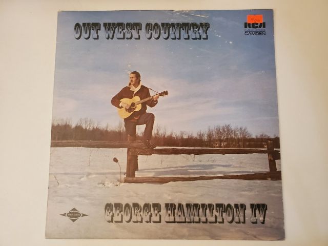 George Hamilton IV Out West Country vinyl record