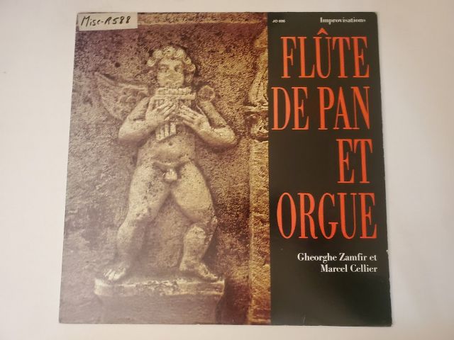 Gheorghe Zamfir et Marcel Cellier Fl?te de Pan et Orgue vinyl record