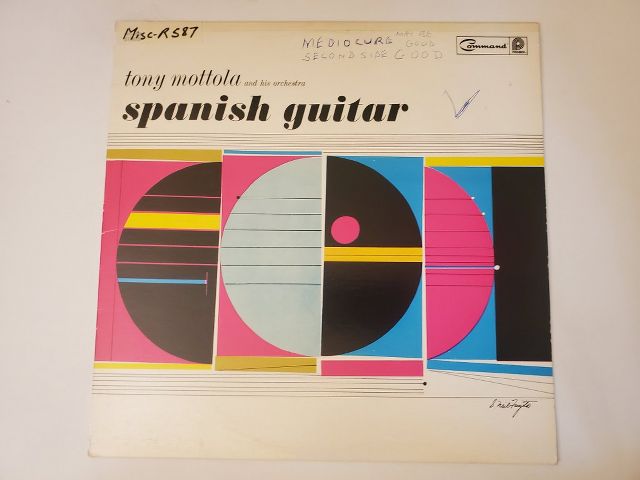 Tony Mottola Spanish Guitar vinyl record