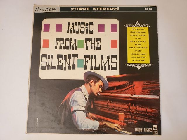 Unknown Music from the Silent Films vinyl record