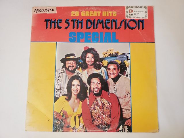The 5th Dimension 20 Great Hits Special vinyl record