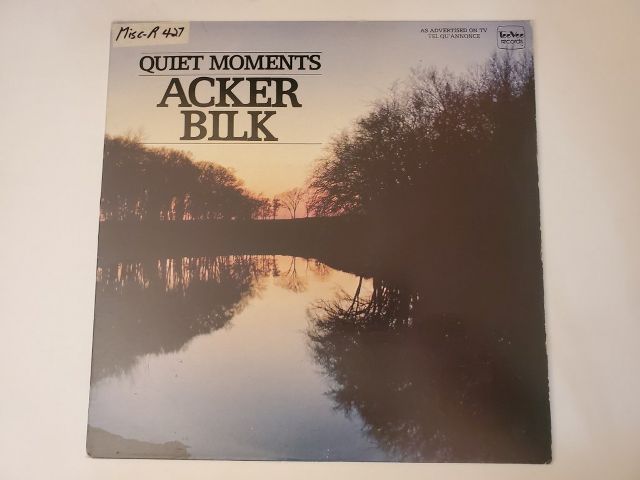 Acker Bilk Quiet Moments vinyl record