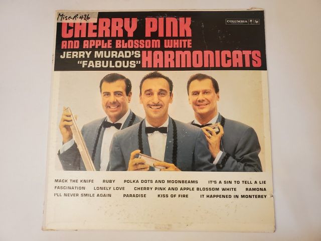 Jerry Murad's Harmonicats Cherry Pink and Apple Blossom White vinyl record